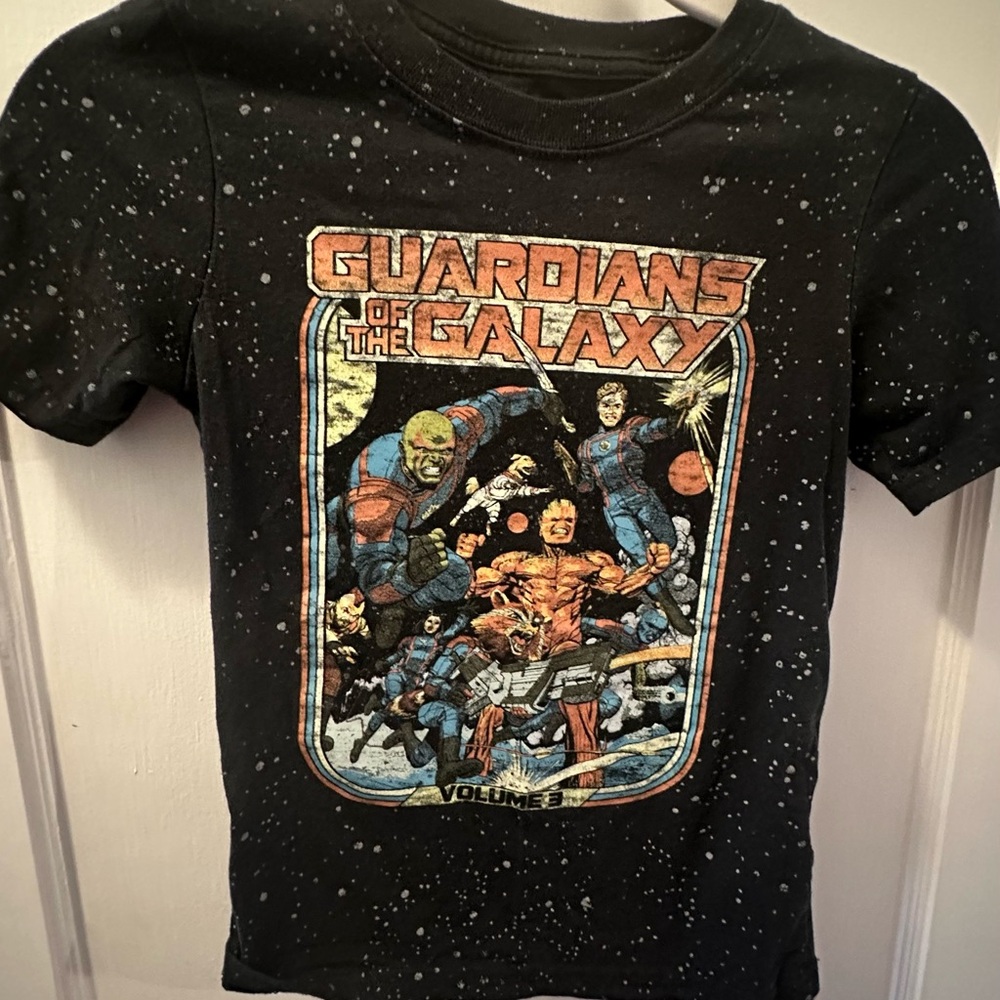 Marvel Guardians of the Galaxy Black Tee